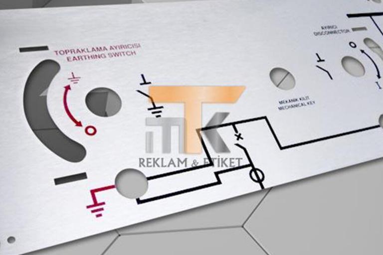 Paslanmaz Etiket Baskı
