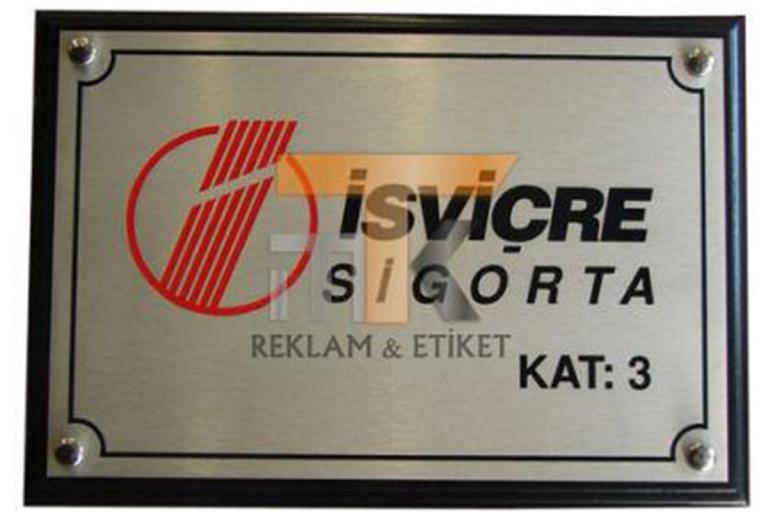 Asit İndirme Etiket Baskı